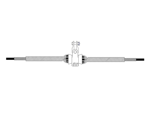 懸垂線夾，預(yù)絞式懸垂線夾，光纜金具懸垂線夾