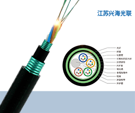 GYFTS53光纜 24芯GYFTS53光纜，非金屬地埋光纜
